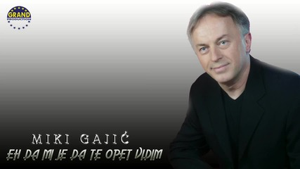 Miki Gajic - Eh da mi je da te opet vidim