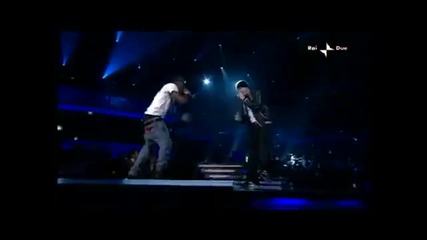 Drake, Eminem, Lil Wayne Travis Barker - Uncensored Grammys performance on Vimeo 