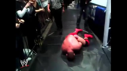 The Corre attacks Vladimir Kozlov at Wwe Wrestlemania 27 Axxess 2011