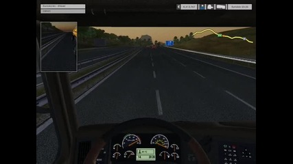Euro Truck Simulator - каране като бесен