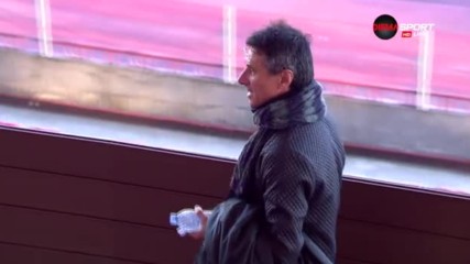 Ераносян гледа новия си тим от трибуните