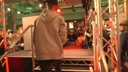 Justin Bieber at adidas Neo Hamburg Believe Tour Pre Party