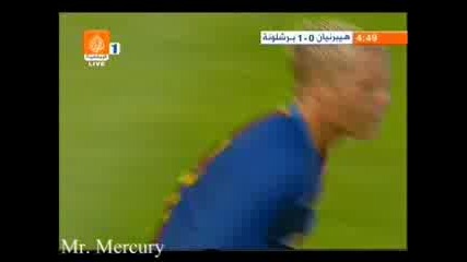 24.07.08 Хибърниан - Барселона 0:6 0:1 Гуди