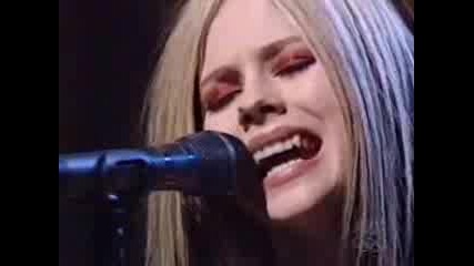 Avril  lavigne  my Happy Ending  (live)