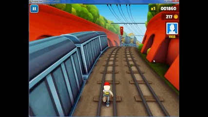 first game play subway surf mr