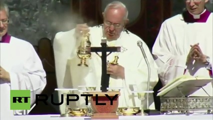 Bolivia: Thousands attend Pope Francis' open-air mass in Santa Cruz