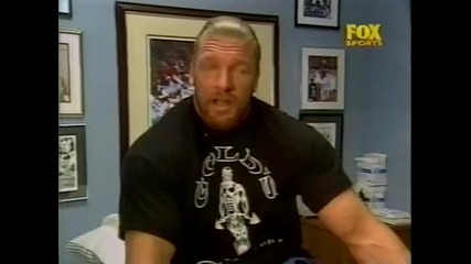 Triple H - Leg Injury in 2001