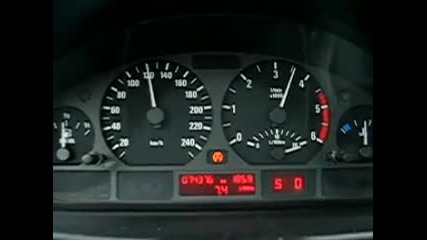 Bmw e46 320d 0 - 100 Sprint