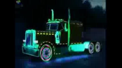 Animierte - truck - ligh 