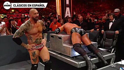 Triple H vs Batista – Lucha sin Reglas: WrestleMania 35 (Lucha Completa)