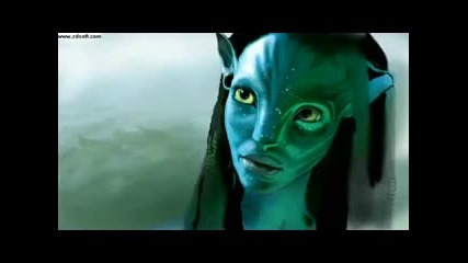Avatar 2009 Amazing Neytiri - Speed Painting 