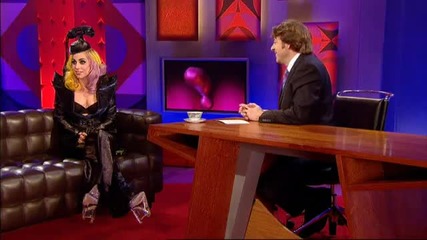 Lady Gaga - Jonathan Ross Интервю Part 2 2010 