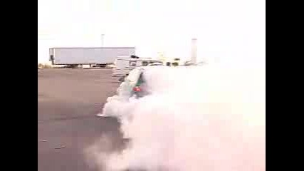 Honda Civic Burnout