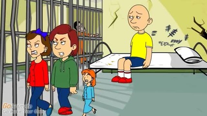 caillou goes to jail