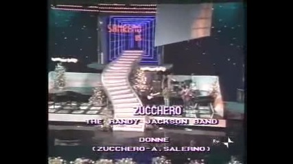 Zucchero ~ Donne - San Remo 1985