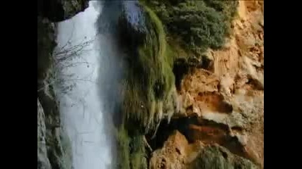 Relaxing Music Sounds of the Forest - Images Monasterio Piedra Watermark Enya 