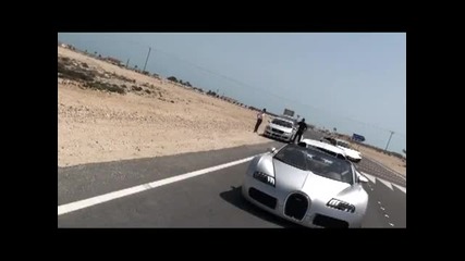 Bugatti Veyron and Lamborghini Sv