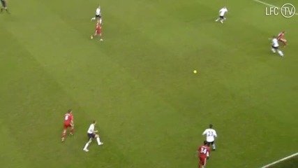 Liverpool vs Fulham 52 [1 - 0] J. Pantsil (o.g.)