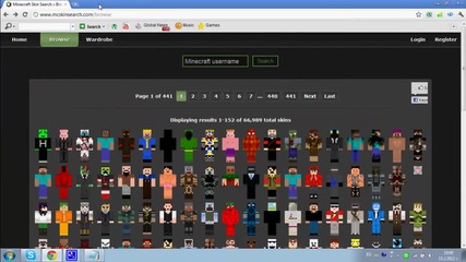 Minecraft kak se slaga skin