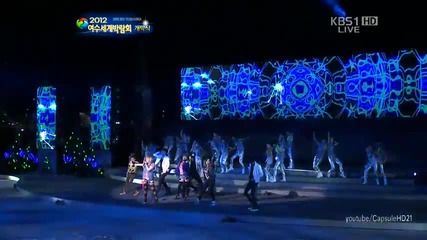 2ne1 - I am the best @ 2012 Yeosu World Expo Opening (11.05)