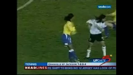 Ronaldinho cant Fight lol 