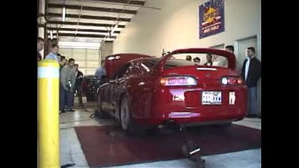 turbo - toyota - supra - 800 - hp - on - dyno 