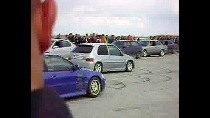 Saxo Vts 1.6 16v Vs Honda Crx V - Tec 150ps