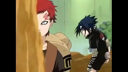 Gaara Vs Sasuke 
