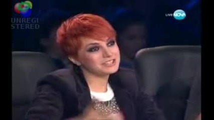 Богомил в дует с Галя - X Factor 15.11.2011