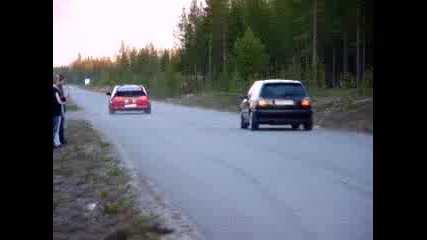 Honda CRX Turbo Vs. Vw Golf Vr6