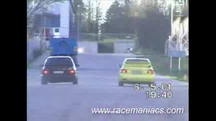 Драг - Ford Sierra Vs Ford Escort Cosworth