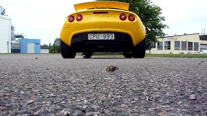 Lotus Exige S 240 with Larini Clubsport exhaust and Piper cross Vis