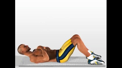 Exercise for Abs workout - Crunch Exercise Plochki )