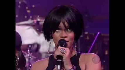 Rihanna - Shut up and drive live @ David Letterman