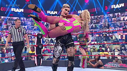 Asuka, Naomi & Lana vs. Rhea Ripley, Nia Jax & Shayna Baszler: Raw, April 26, 2021