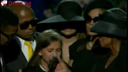 Милиарди плакаха с дъщеричката на Майкъл Джексън + Бг Субтитри