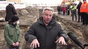 'The oldest street in Berlin' uncovered at city centre construction site