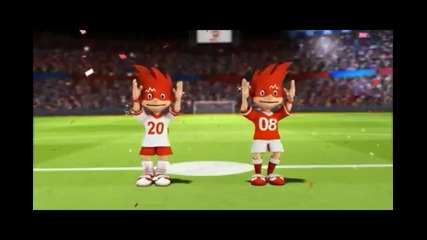 Време е да се настроим за Euro 2012! Trix & Flix & Shaggy - Superstar