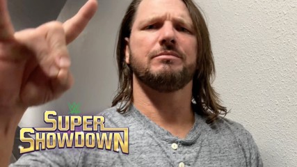 AJ Styles promises that WWE Super ShowDown is going to be phenomenal