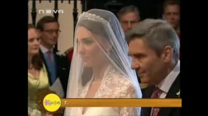 Сватбата на Принц Уилям и Кейт - Церемонията част 1