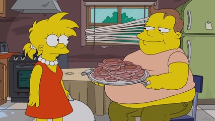 Целувката на смърта откъс от очаквания епизод"luca$" - The Simpsons - Animation on Fox
