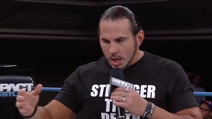 Matt Hardy Returns And Joins Jeff Hardy at Impact Wrestling (july 24, 2014)