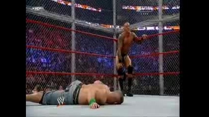 Hell in a Cell 2009 - John Cena vs Randy Orton ( Wwe Championship) ( Hell in a Cell Match) 