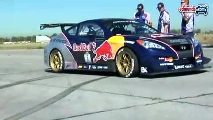 Drifter Rhys Millen Hyundai Genesis Drifting 