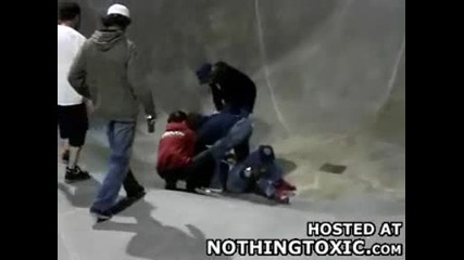 skater fall