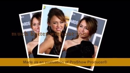 Miley Cyrus for:dani h2o riki analia 
