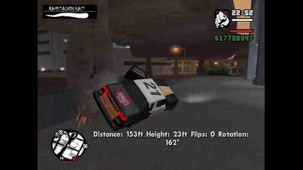 Gta san andreas човекът със 7 живота е единият му замина :) 