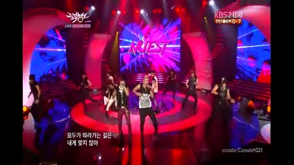 [live Hd 720p] 120720 - Nu Est - Action - Music Bank