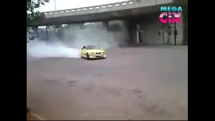 Bmw M3 Drift Crash 