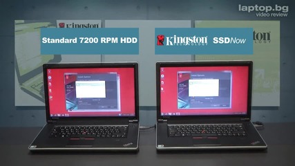Kingston Ssd vs Standard 7200 Rpm Hdd - (bulgarian Fullhd version)